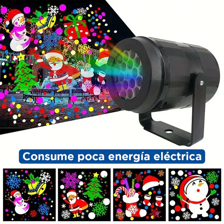 Proyector de imágenes navideñas  - Recrea la magia de la Navidad